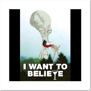 i want to believe roger Posters and Art